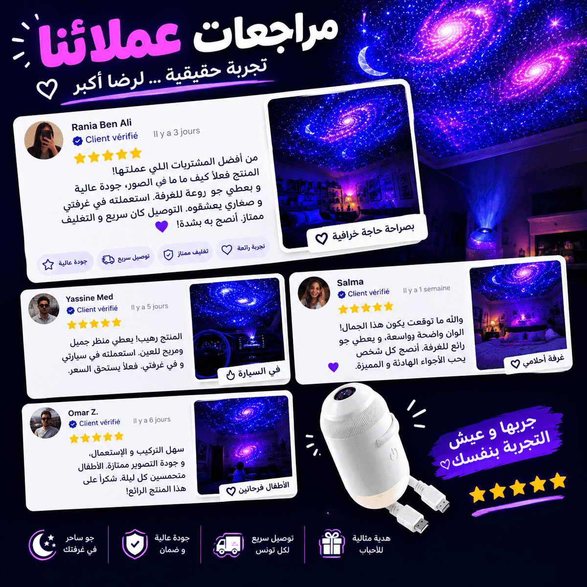 Galaxy Projector 🎇+ 12 filtre - contigoocontigoocontigooGalaxy Projector 🎇+ 12 filtre